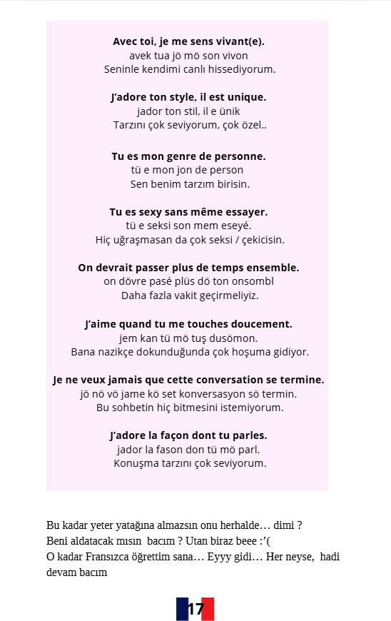 Bacım Fransızca’yı Öğreniyor